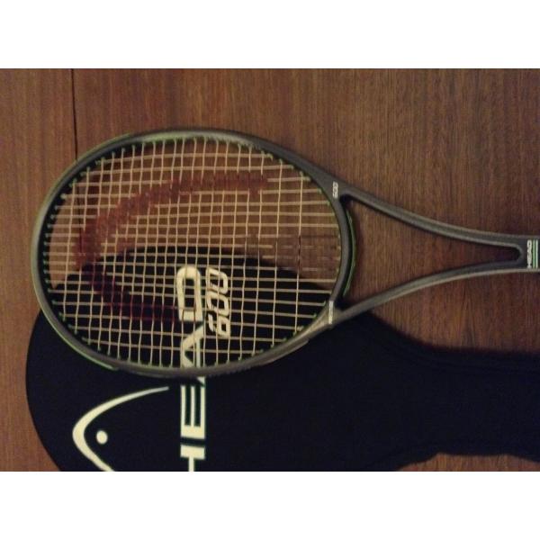 SALE RARE TENNIS RACQUET HEAD PRESTIGE 600 SILVER GREEN
