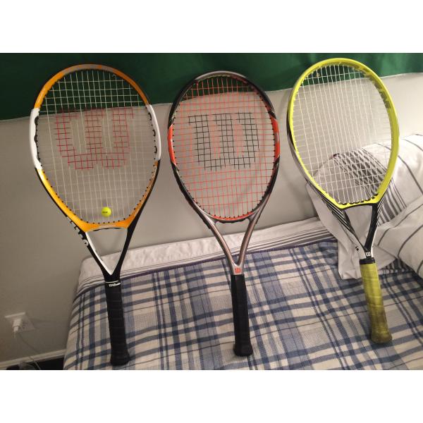 Wilson NCode N Focus Hybrid,Wilson HYPERion PowerX 4 Tennis Racquet,Wilson HYPERion PowerX 1 Tennis Racquet