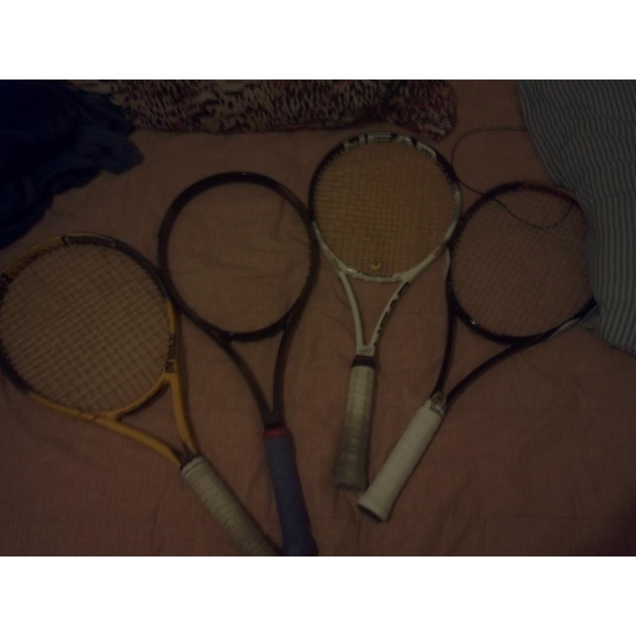 Kblade, Head Speed Pro, Prince Triple Threat Scream, Prince Pro Lx Midplus.